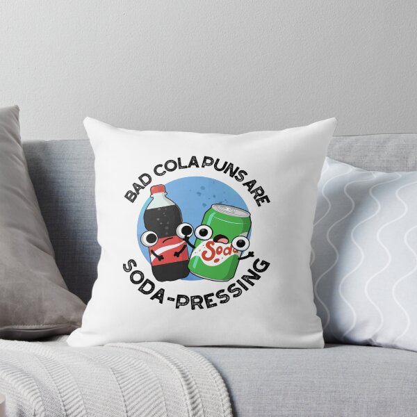 Item preview, Bad Cola Puns Are Soda-rn Depressing Funny Soda Puns  designed and sold by punnybone.