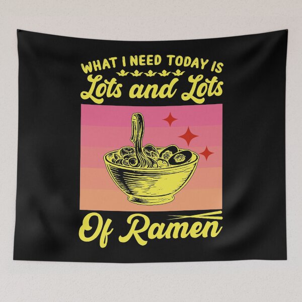 Item preview, What I need today is lots and lots of ramen| korean ramen designed and sold by EmotionArt.