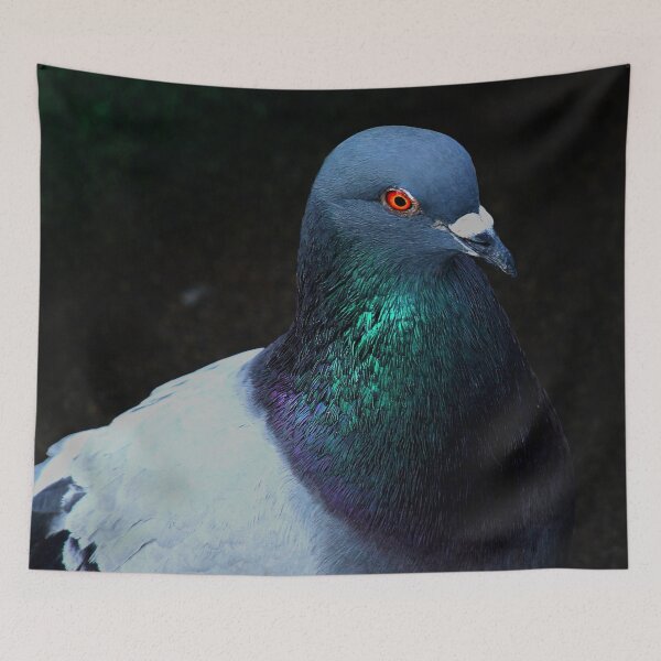 Item preview, Cool pigeon portrait designed and sold by chiaravisuals.