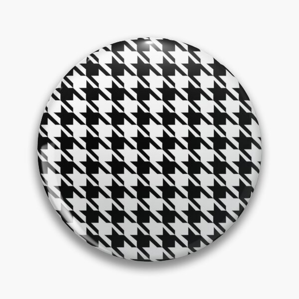 Artikelvorschau, NOMADES Artsy houndstooth, pied de poule design: Black and White entworfen und verkauft von Nomades.