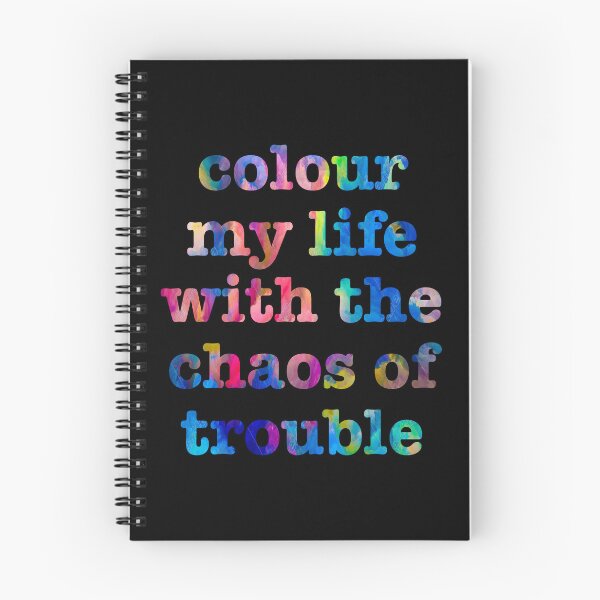 Item preview, colour my life with the chaos of trouble designed and sold by sheselectric808.