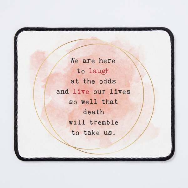 Item preview, Laugh at the Odds and Live Life Mug designed and sold by DesignsByCorey.