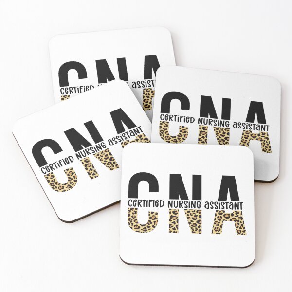 Artikelvorschau, CNA-zertifizierter Pflegeassistent | Geschenke für CNA | CNA Cheetah-Drucktypografie entworfen und verkauft von Violet Treasures.