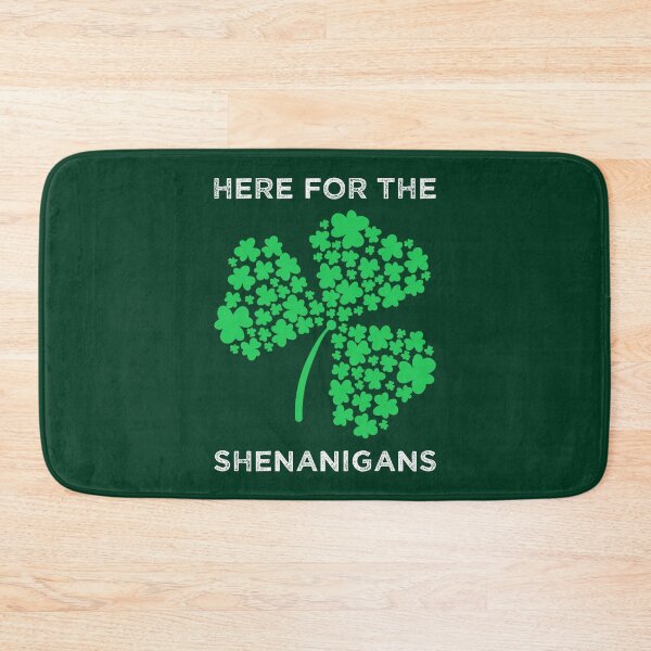 Item preview, St. Patrick's Day - Here For The Shenanigans I designed and sold by Lemon Pepper.