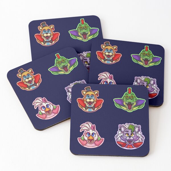 Item preview, FNAF Security Breach - Main Four designed and sold by MariaTheDemon05.