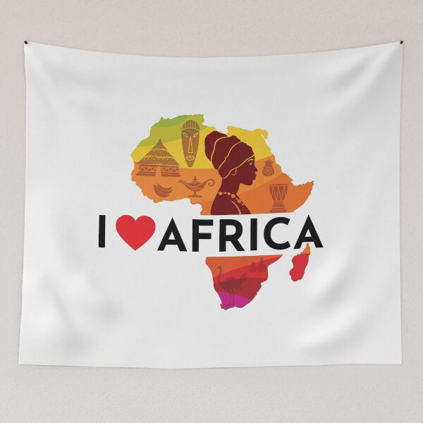 Item preview, I Love Africa ! designed and sold by 7-Studio.