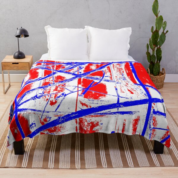 Item preview, Red-White-Blue abstrackt by Iritof designed and sold by iritof.