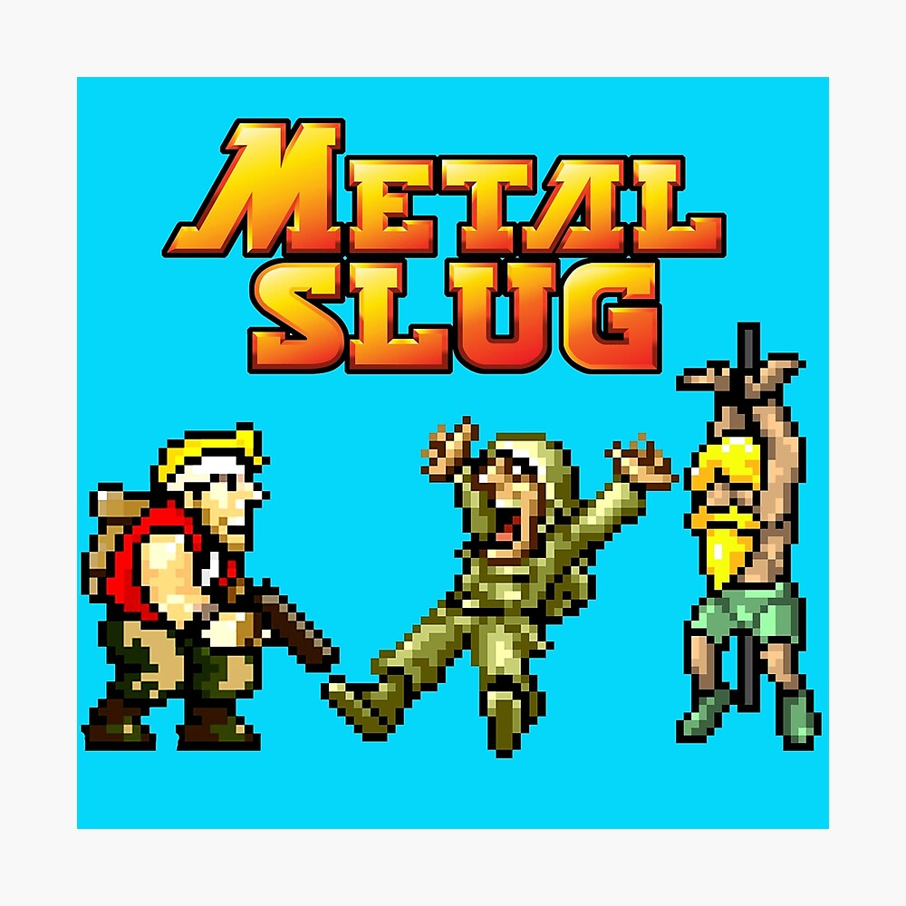 Metal Slug Arcade Poster | brebdude.com