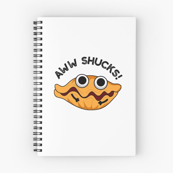 Item preview, Aww Shucks Funny Oyster Puns  designed and sold by punnybone.