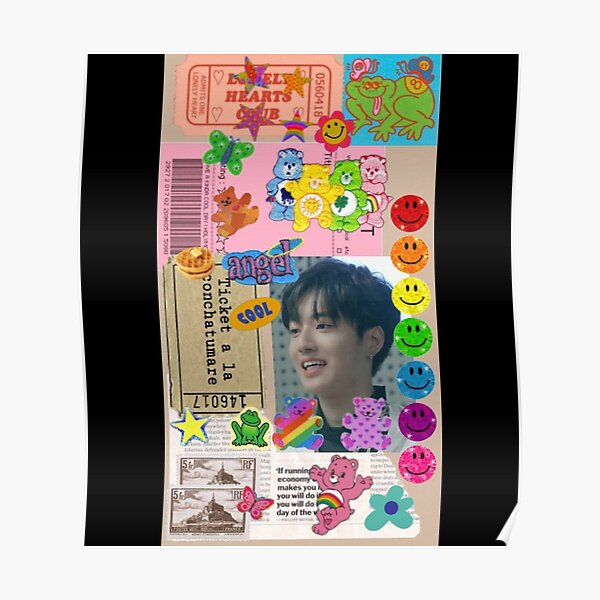 Haruto Watanabe Treasure Indie Kid Style Sticker Poster