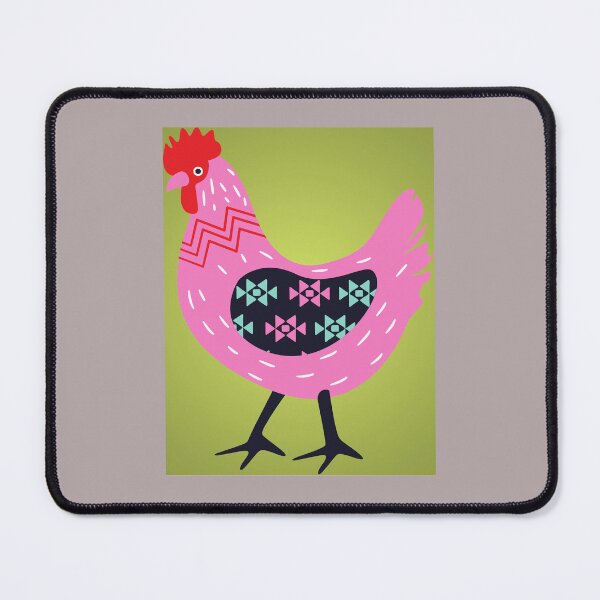 Item preview, Print on demand Brisky cock walk in pattern art designed and sold by ThamaraiSelvi.