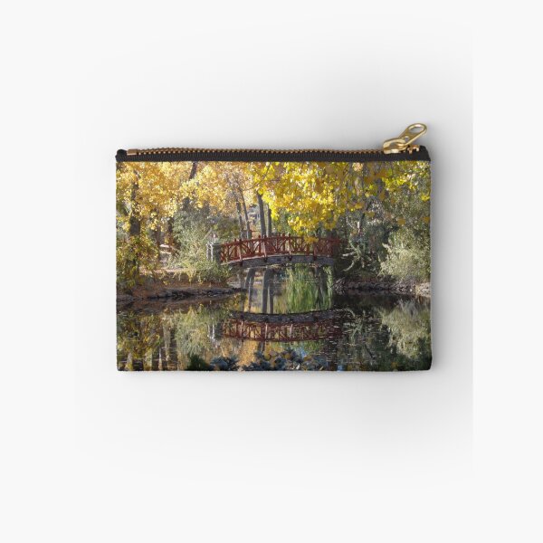 Item preview, Bridge and Fall Colors Reflected on a Pond designed and sold by KristinaL.