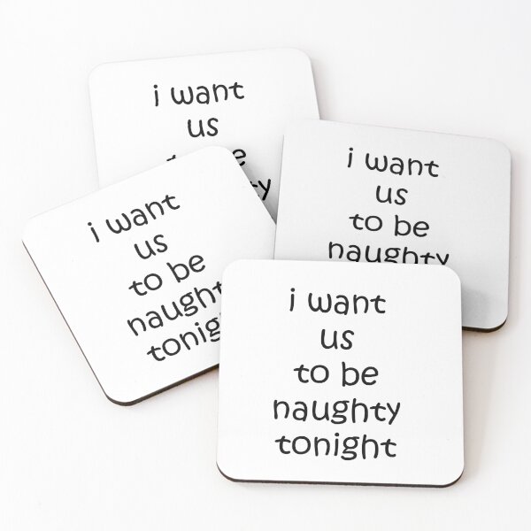 Item preview, I Want Us to Be Naughty Tonight, Naughty Valentines, Funny Rude Happy Valentines Day designed and sold by HybrisStudio.