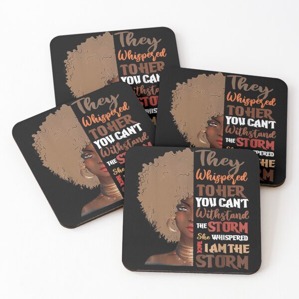 Item preview, She Whispered Back I Am The Storm Black History Month designed and sold by stanton88.