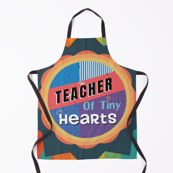 Item preview, Teacher Of Tiny Hearts - Colorful Design designed and sold by FridPix.