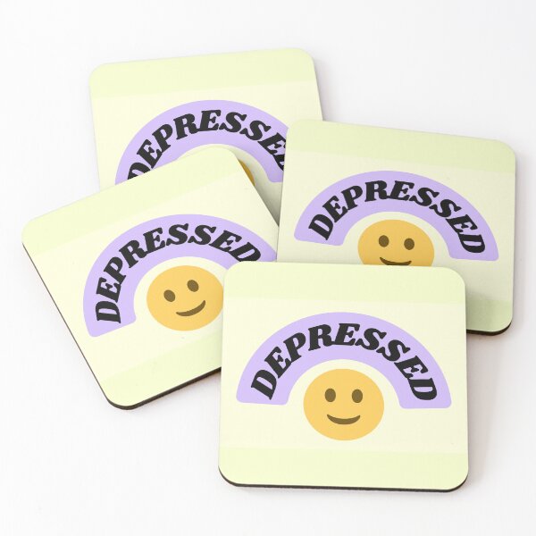 Item preview, Depressed But Cute  designed and sold by jesswells5.