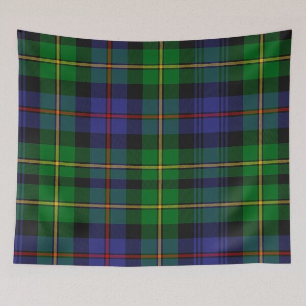 Item preview, NOMADES Tartan - Navy blue and green Tartan designed and sold by Nomades.