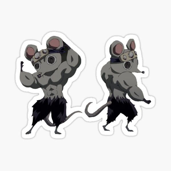muscle mice Sticker