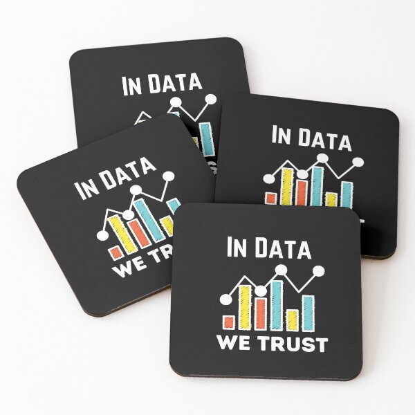 Item preview, In Data We Trust ,data Scientist Gift designed and sold by MDARTSY.