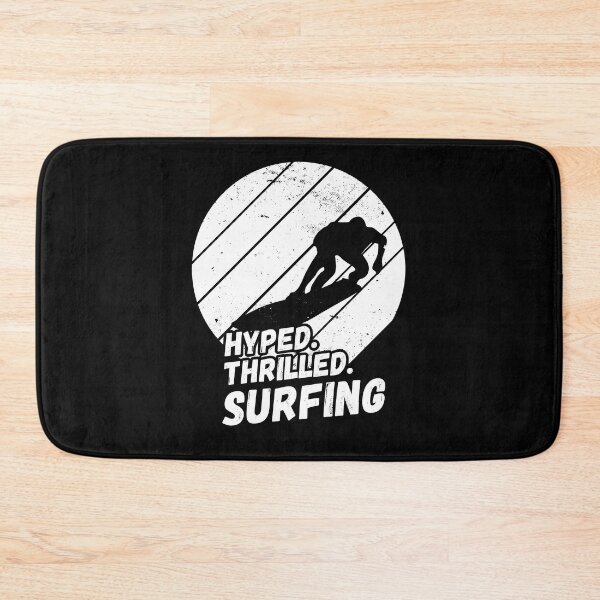 Item preview, Hyped, Thrilled, Surfing - Surfing Silhouette, Wave riding designed and sold by rattob.