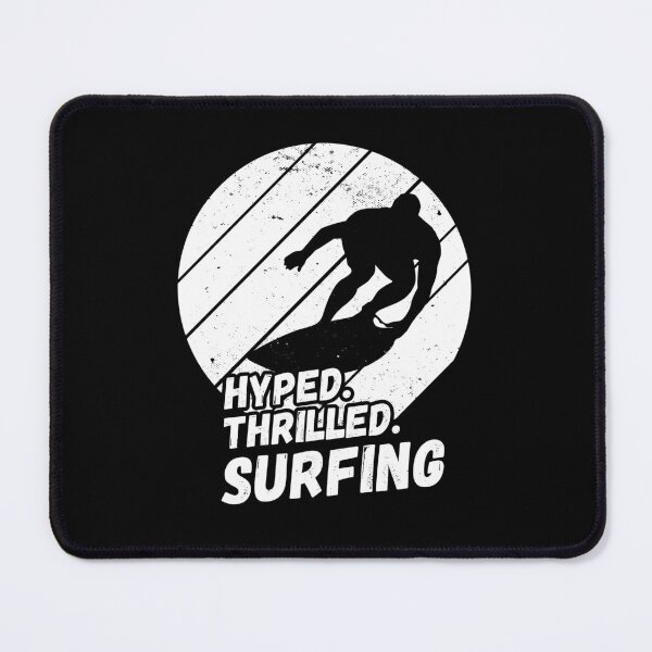 Item preview, Hyped, Thrilled, Surfing - Surfing Silhouette, Wave riding designed and sold by rattob.
