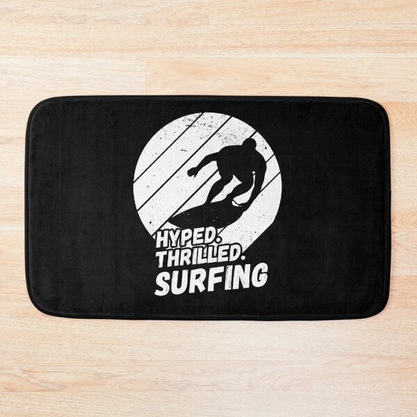 Item preview, Hyped, Thrilled, Surfing - Surfing Silhouette, Wave riding designed and sold by rattob.