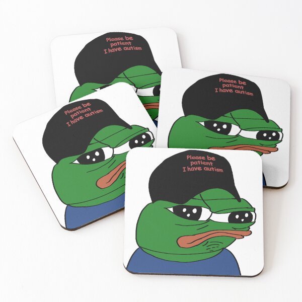 Item preview, Por favor ten paciencia tengo autismo Pepe designed and sold by TheMemesLord.