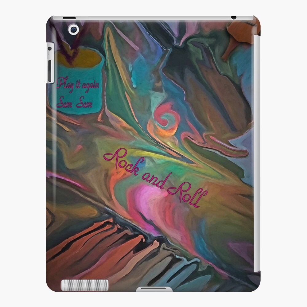 Abstract -Play It Again Sam iPad Case & Skin