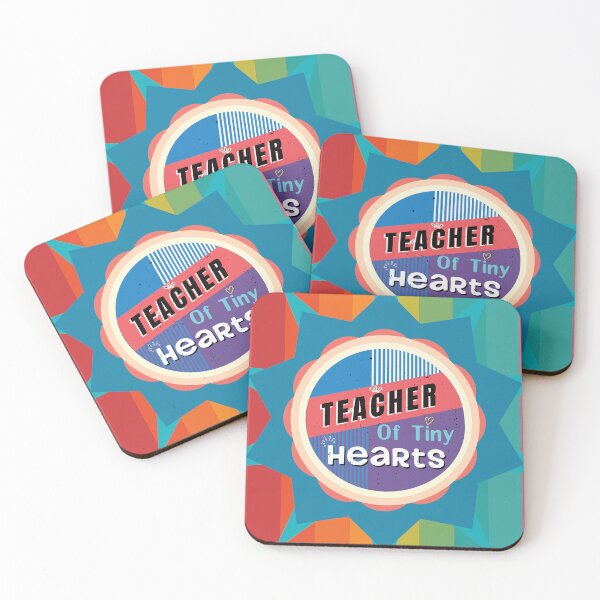 Item preview, Teacher Of Tiny Hearts - Colorful Design designed and sold by FridPix.