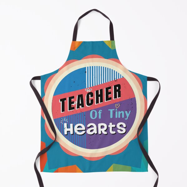 Item preview, Teacher Of Tiny Hearts - Colorful Design designed and sold by FridPix.