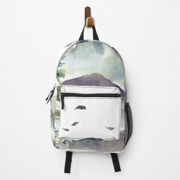 Item preview, Mountain And Pine Trees Watercolor designed and sold by Yorda Creative.
