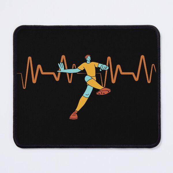 Item preview, Soccer player Heart Beat - Soccer Teams designed and sold by JBmarket4u.
