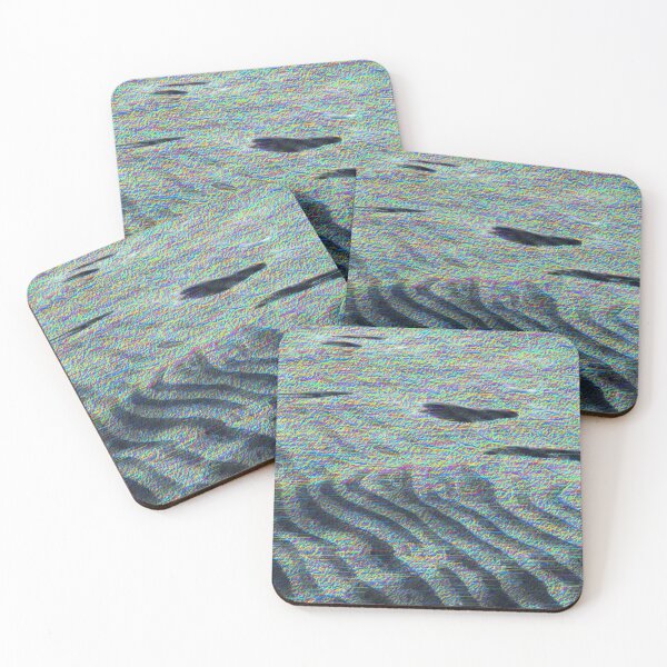 Item preview, Sea Glitch - Teal designed and sold by SilverPegasus.