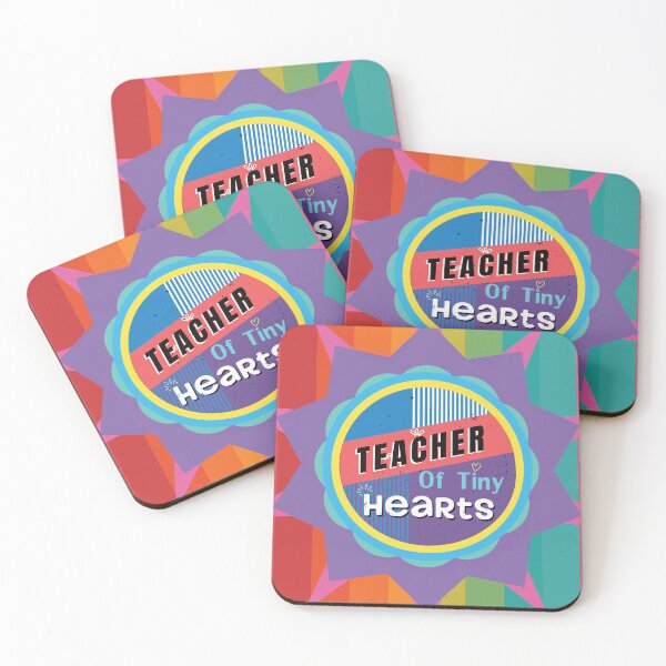 Item preview, Teacher Of Tiny Hearts - Colorful Design designed and sold by FridPix.