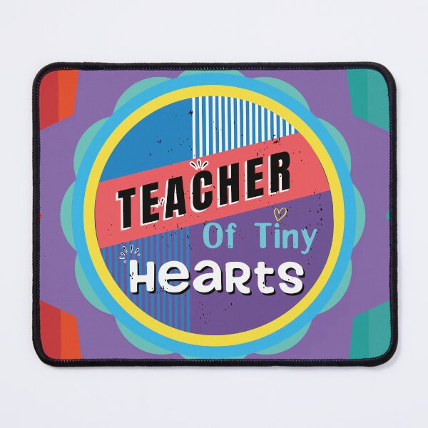Item preview, Teacher Of Tiny Hearts - Colorful Design designed and sold by FridPix.