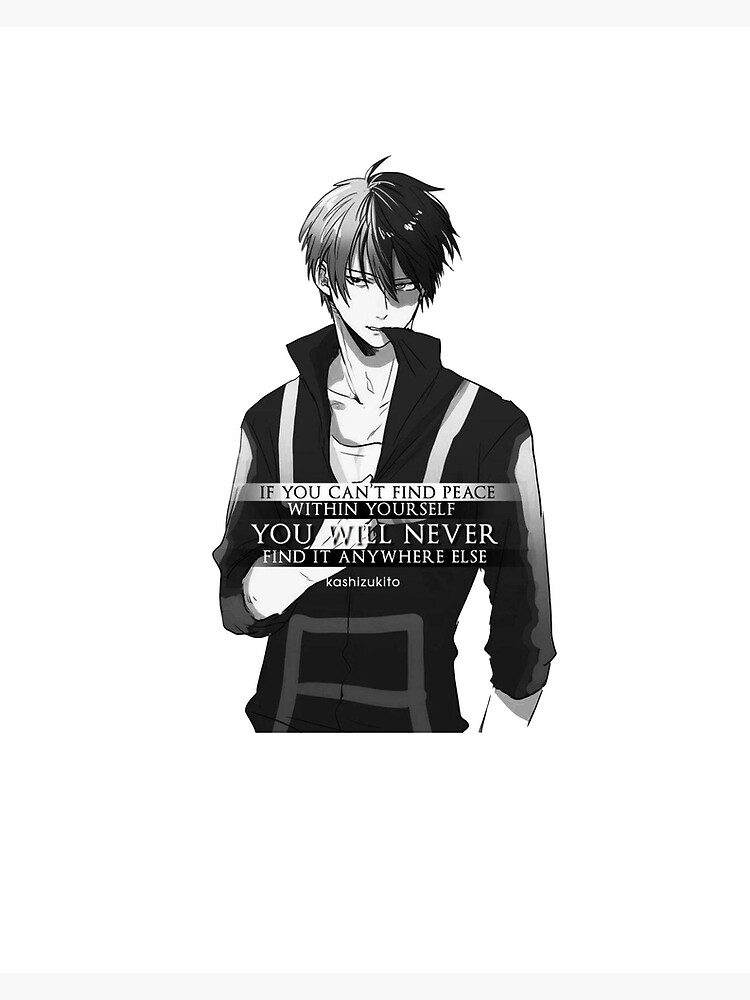 Shoto Todoroki My Hero Academia Poster For Sale By Pridethieves Redbubble 2627