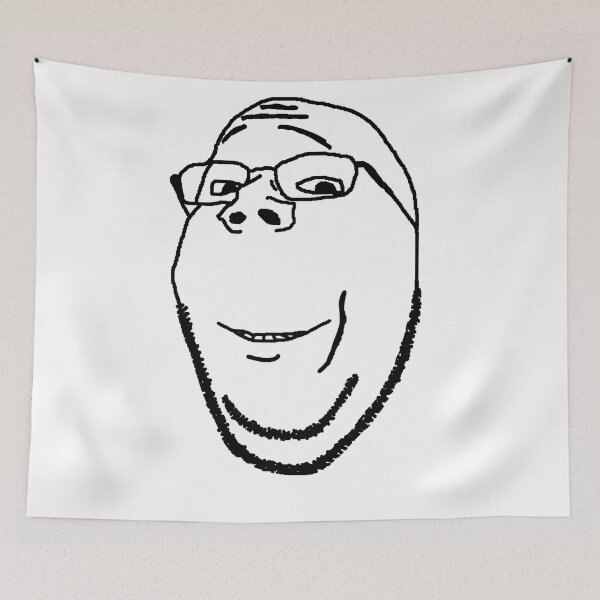 Item preview, Smug guy designed and sold by TheMemesLord.
