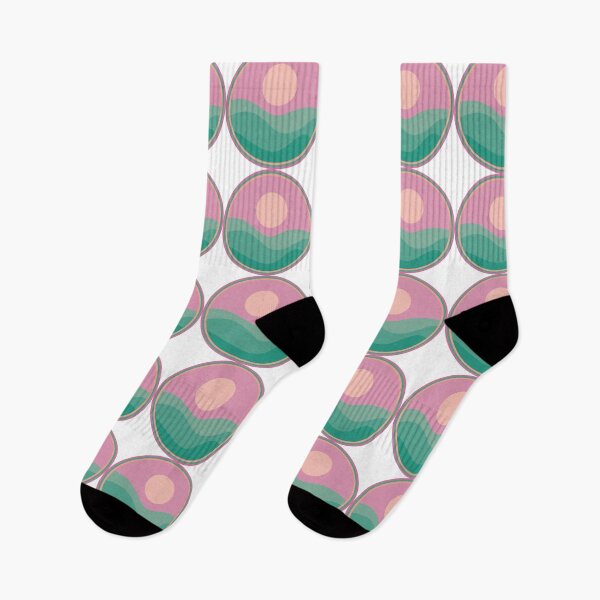 Item preview, Grassy Green Hills with Pink Sky Minimalist Design designed and sold by Creations-By-Em.