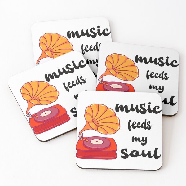 Item preview, music feeds my soul designed and sold by peterpower1.