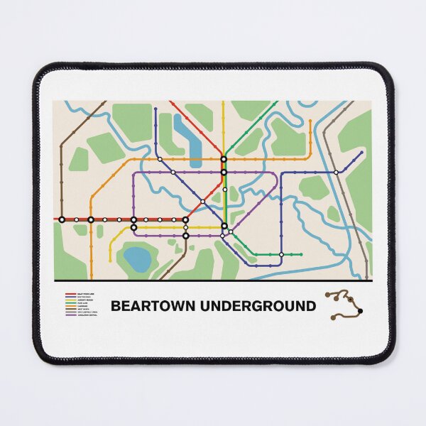 Item preview, BEARTOWN UNDERGROUND | CONGLETON designed and sold by axelle1410.