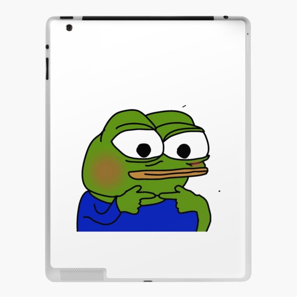 Pepega in HD Twitch Emote | iPad Case & Skin