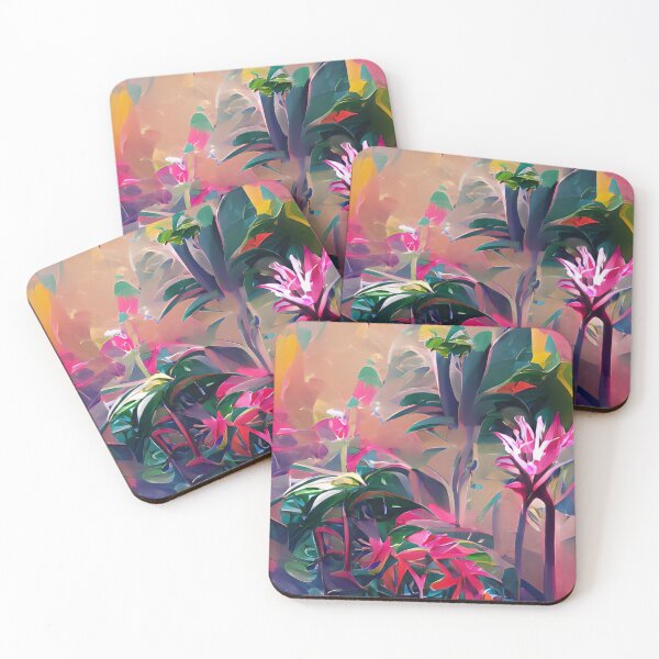 Item preview, Abstract Colorful Tropics  designed and sold by advanceprintart.