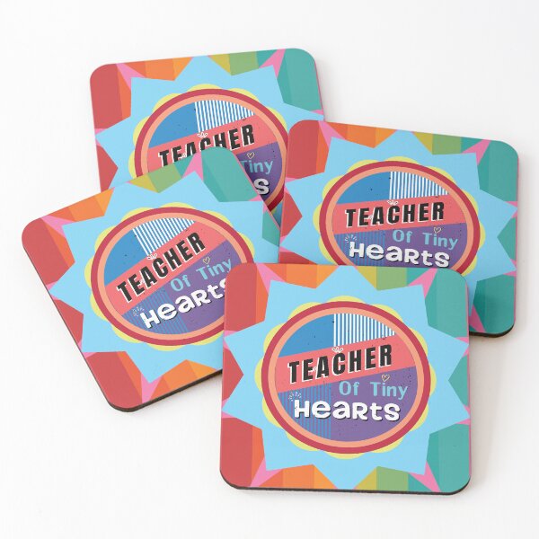 Item preview, Teacher Of Tiny Hearts - Colorful Design designed and sold by FridPix.