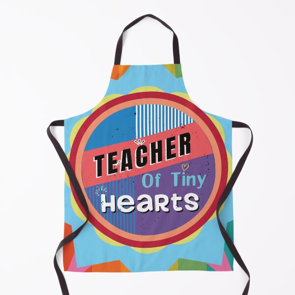 Item preview, Teacher Of Tiny Hearts - Colorful Design designed and sold by FridPix.