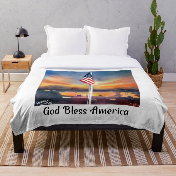 Item preview, God Bless America, Beautiful American Flag Design designed and sold by SaltHeel.