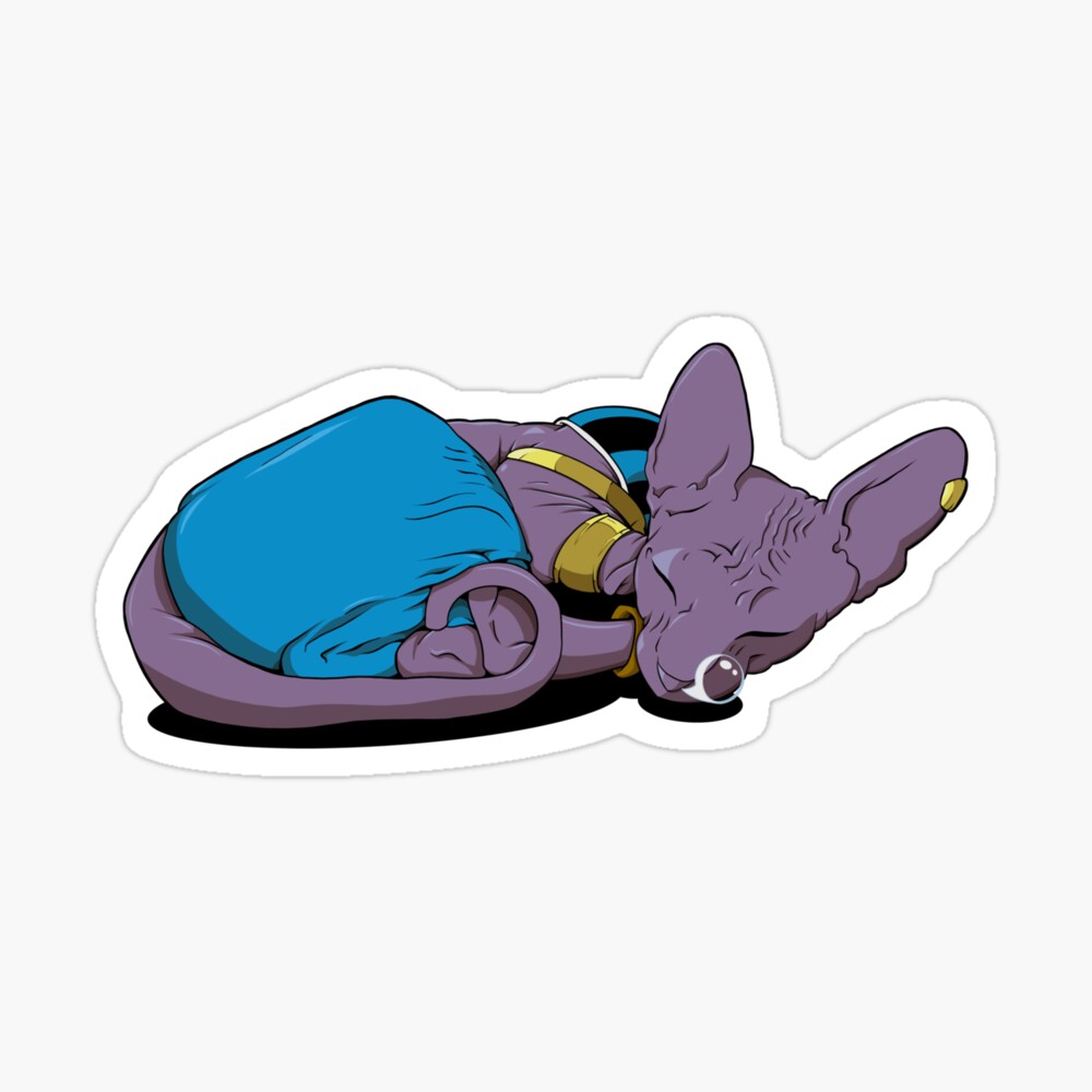 Beerus sleeping