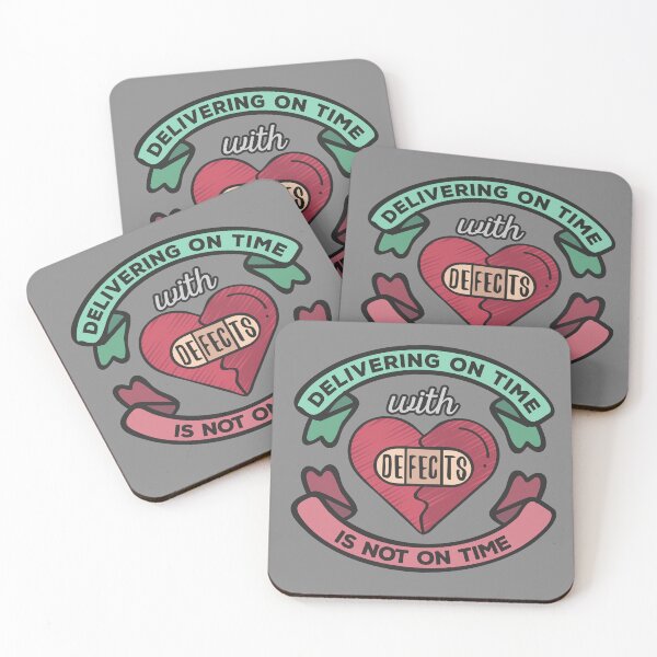 Item preview, Delivering on time with defects designed and sold by scrummyworld.