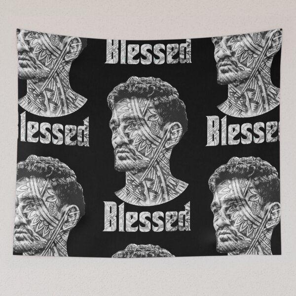 Item preview, Blessed Max Holloway designed and sold by SavageRootsMMA.
