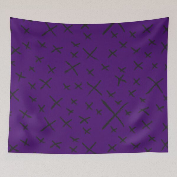 Item preview, X marks the spot Purple designed and sold by CameleonDesign.