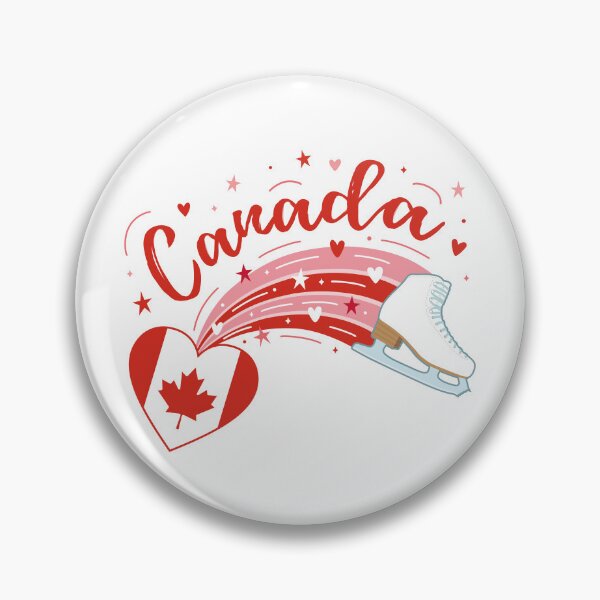 Item preview, Canadian Figure Skating (White Background) designed and sold by TripleTriple.